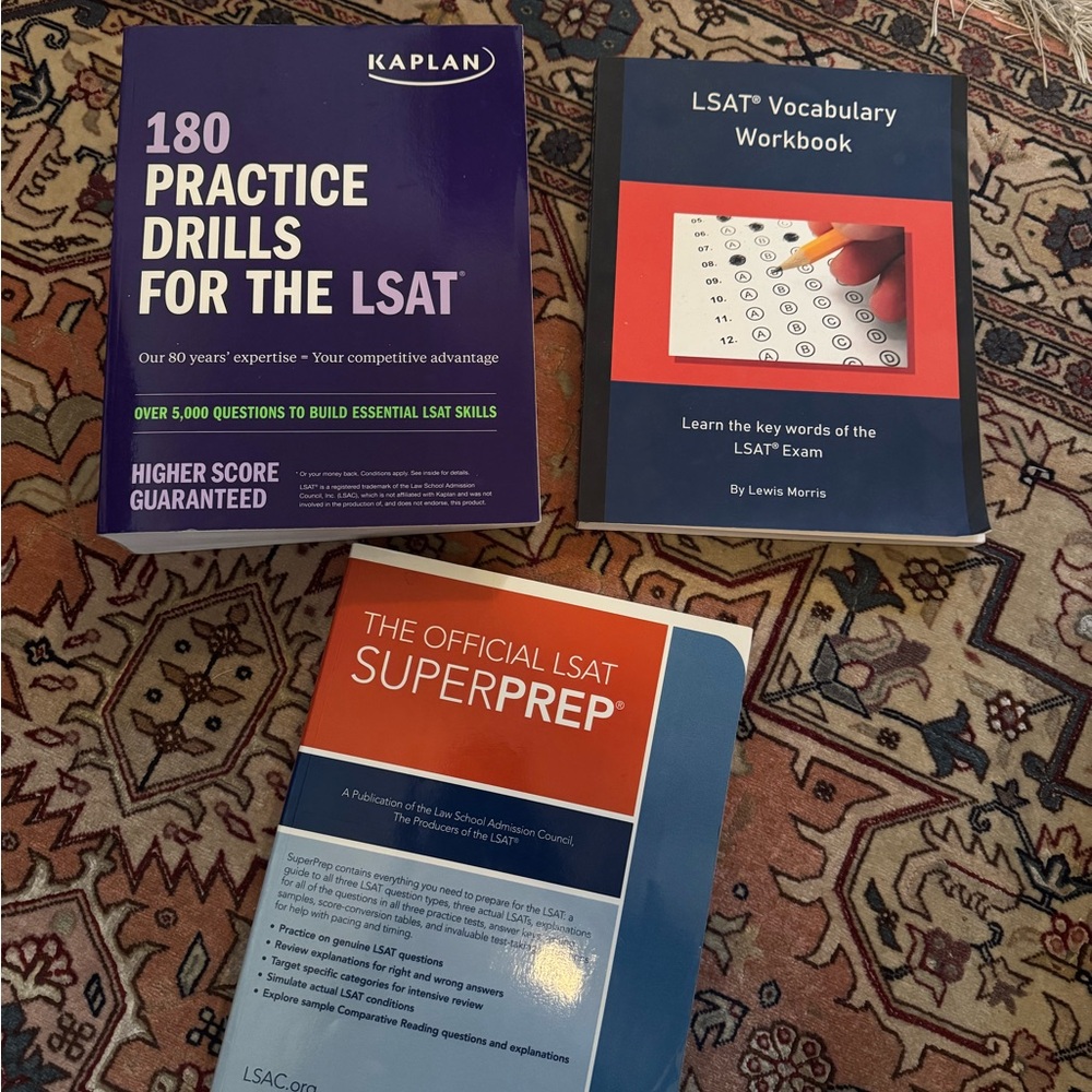 LSAT PREP BOOKS